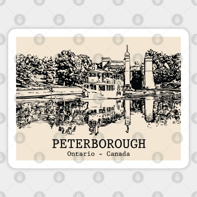 Peterborough - Ontario Magnet by Lakeric